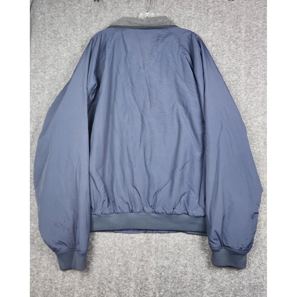 Devon‎ & Jones Powertech Jacket Mens 3XL Navy Blue Insulated Fleece Lined Bomber - Picture 2 of 7